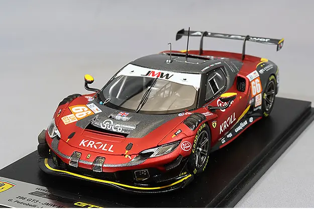 Looksmart :  Ferrari 296 GT3 #66 JMW Motorsport Le Mans 2024 Giacomo Petrobelli Larry ten Voorde Salih Yoluc [1/43]