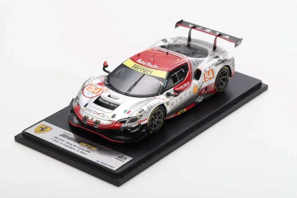 Looksmart :  Ferrari 296 GT3 No.54 Vista AF Corse Le Mans 24H 2024 Thomas Flohr Francesco Castellacci Davide Rigon [1/43]