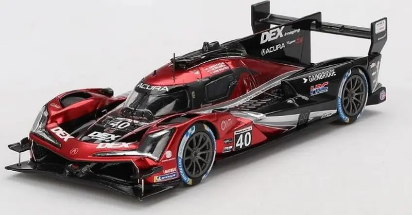 Truescale :  ACURA ARX-06 GTP N°40 Wayne Taylor Racing Vainqueur 12H Sebring 2024 J. Taylor - L. Deletraz
