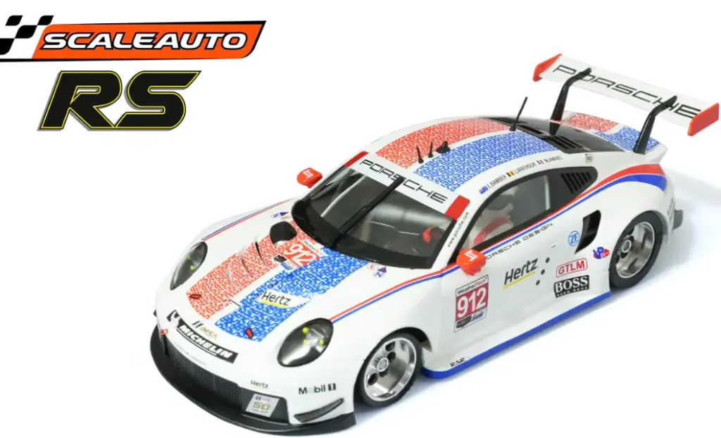 Scaleauto : Porsche 991.2 GT3 n°912 24h Daytona RS Anglewinder