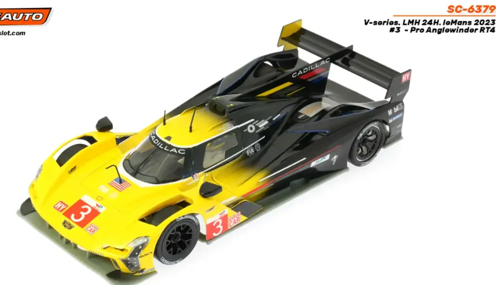 Scaleauto : Cadillac LMH 24H. leMans 2023 #3 - Pro Anglewinder RT4