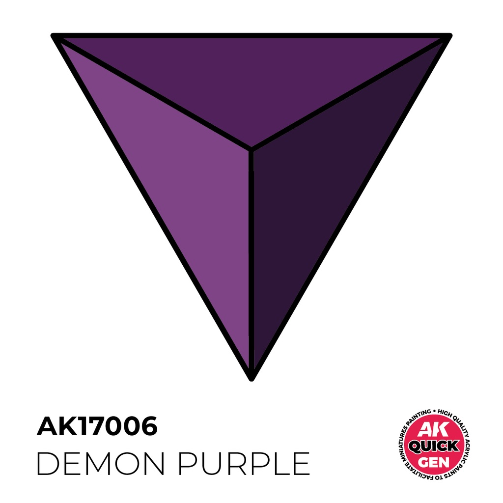 [AK AK17006] Ak : Demon Purple (18ml) │ Quick Gen