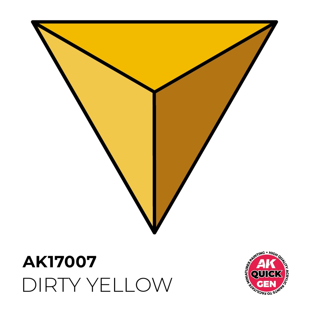 Ak : Dirty Yellow (18ml) │ Quick Gen