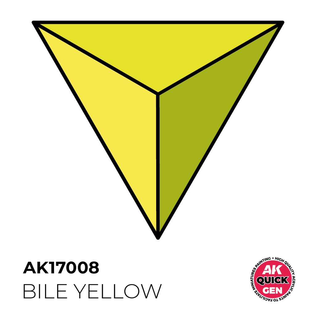[AK AK17008] Ak : Bile Yellow (18ml) │ Quick Gen