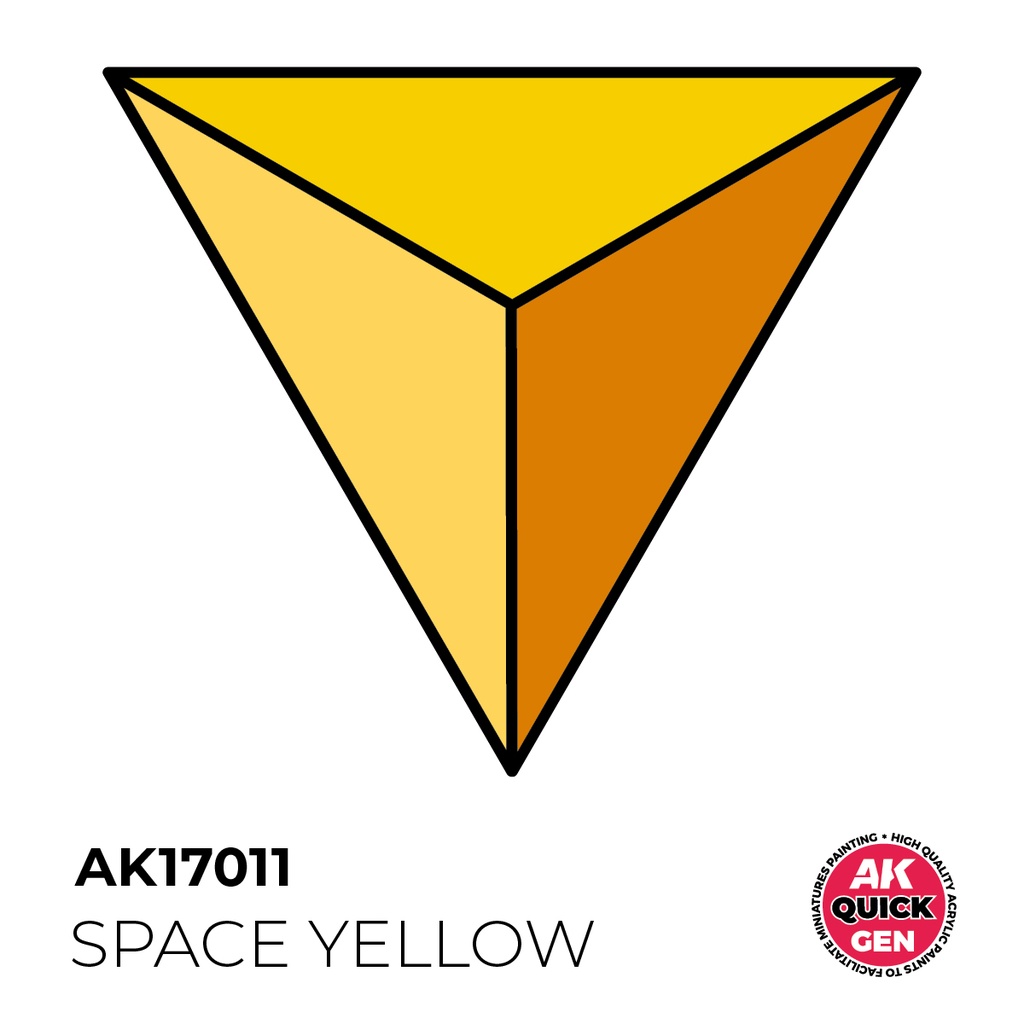 [AK AK17011] Ak : Space Yellow (18ml) │ Quick Gen