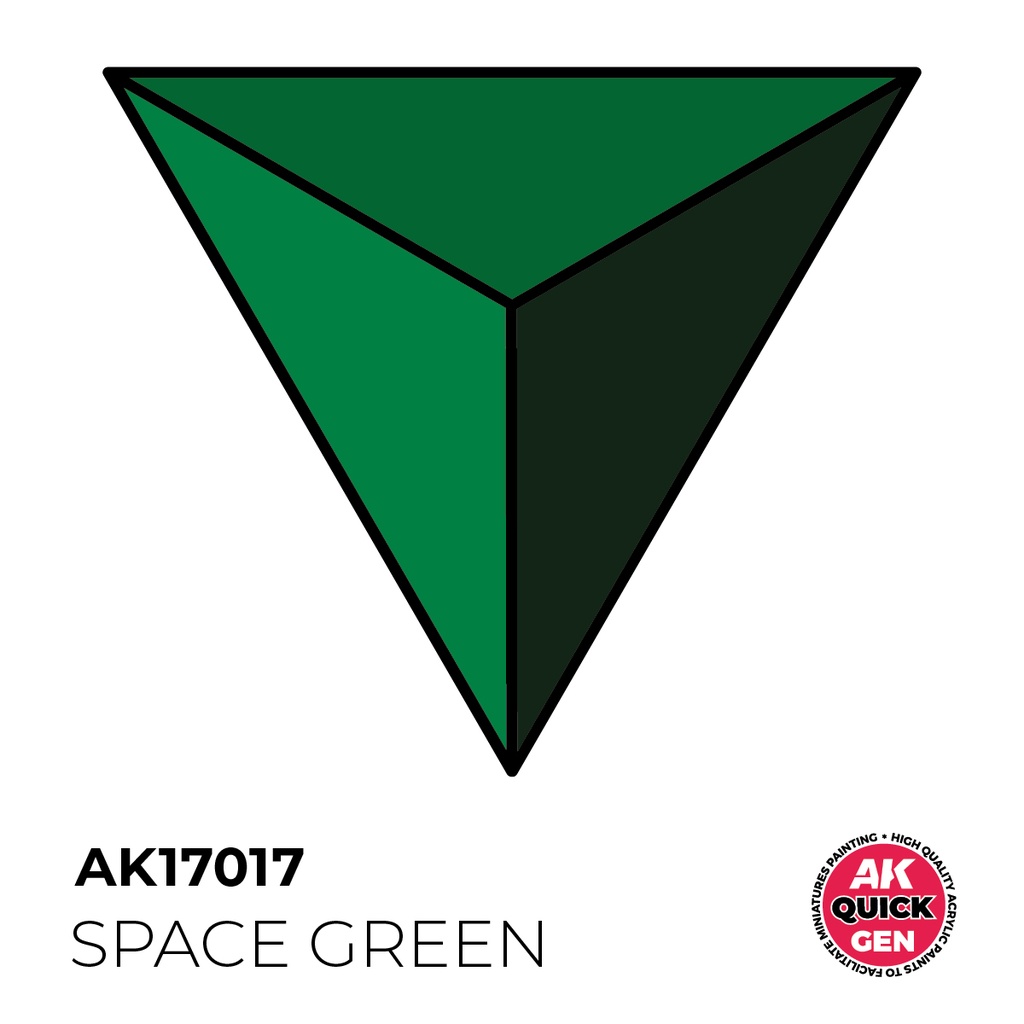 Ak : Space Green (18ml) │ Quick Gen