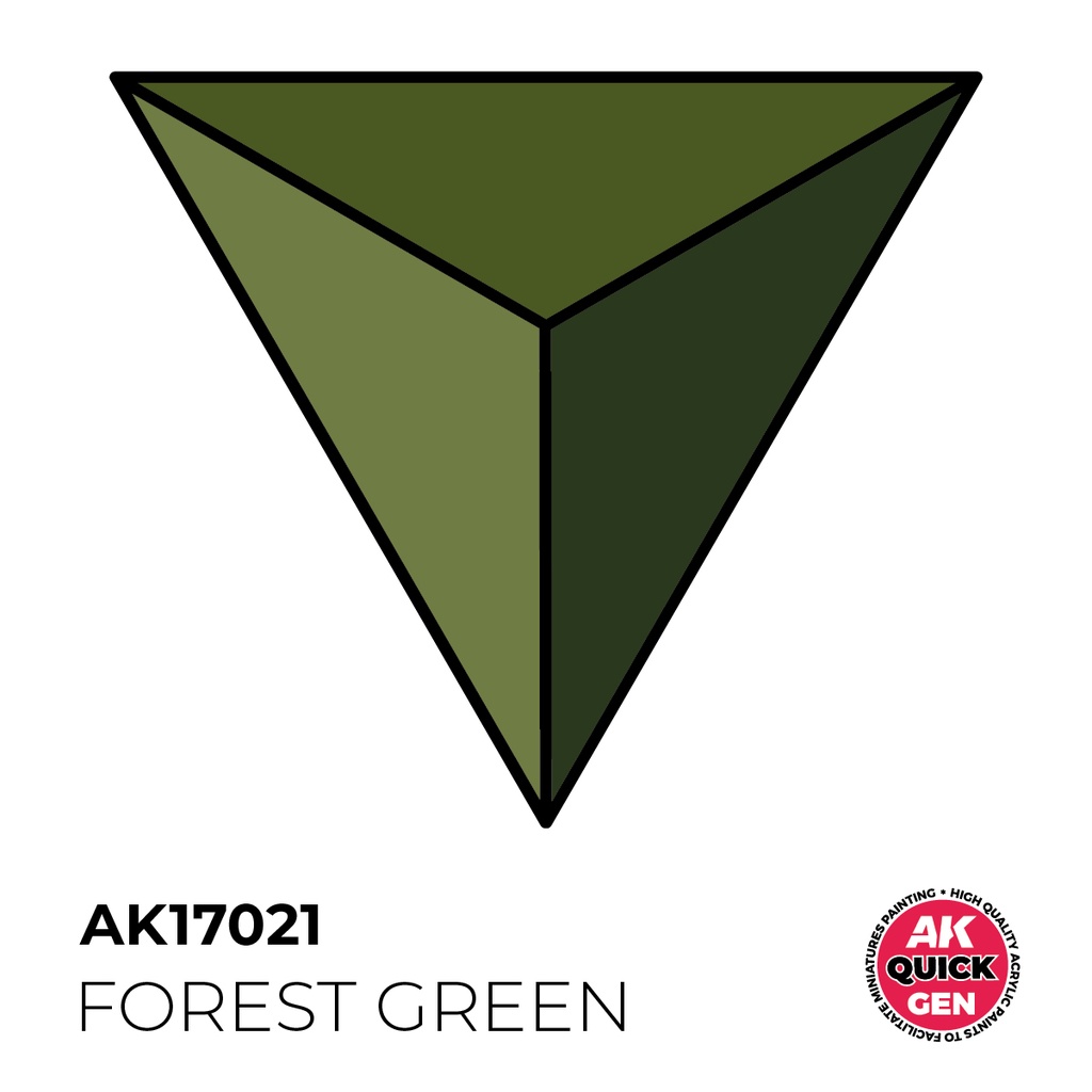 [AK AK17021] Ak : Forest Green (18ml) │ Quick Gen