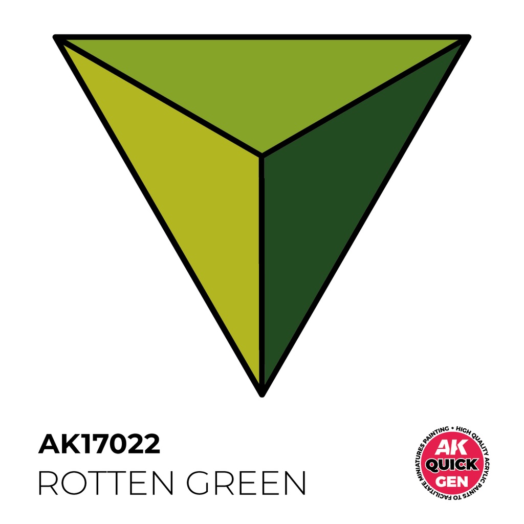 [AK AK17022] Ak : Rotten Green (18ml) │ Quick Gen