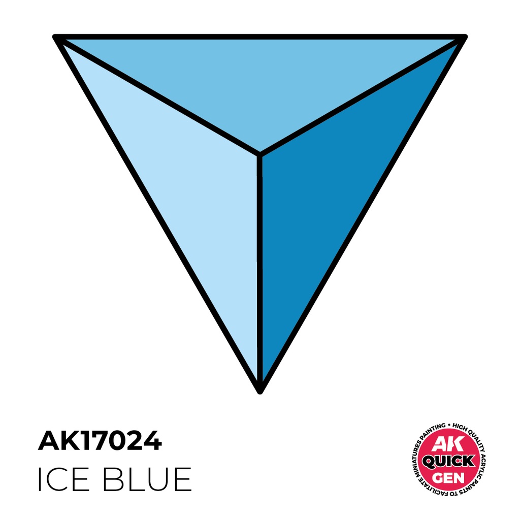 [AK AK17024] Ak : Ice Blue (18ml) │ Quick Gen