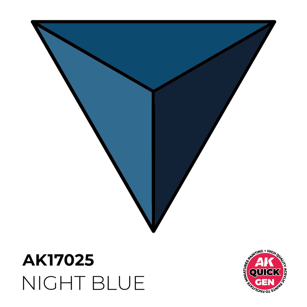 Ak : Night Blue (18ml) │ Quick Gen