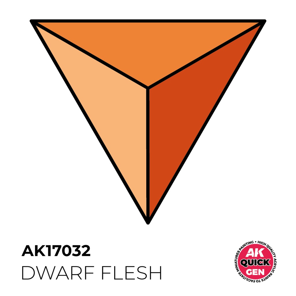 [AK AK17032] Ak : Dwarf Flesh (18ml) │ Quick Gen