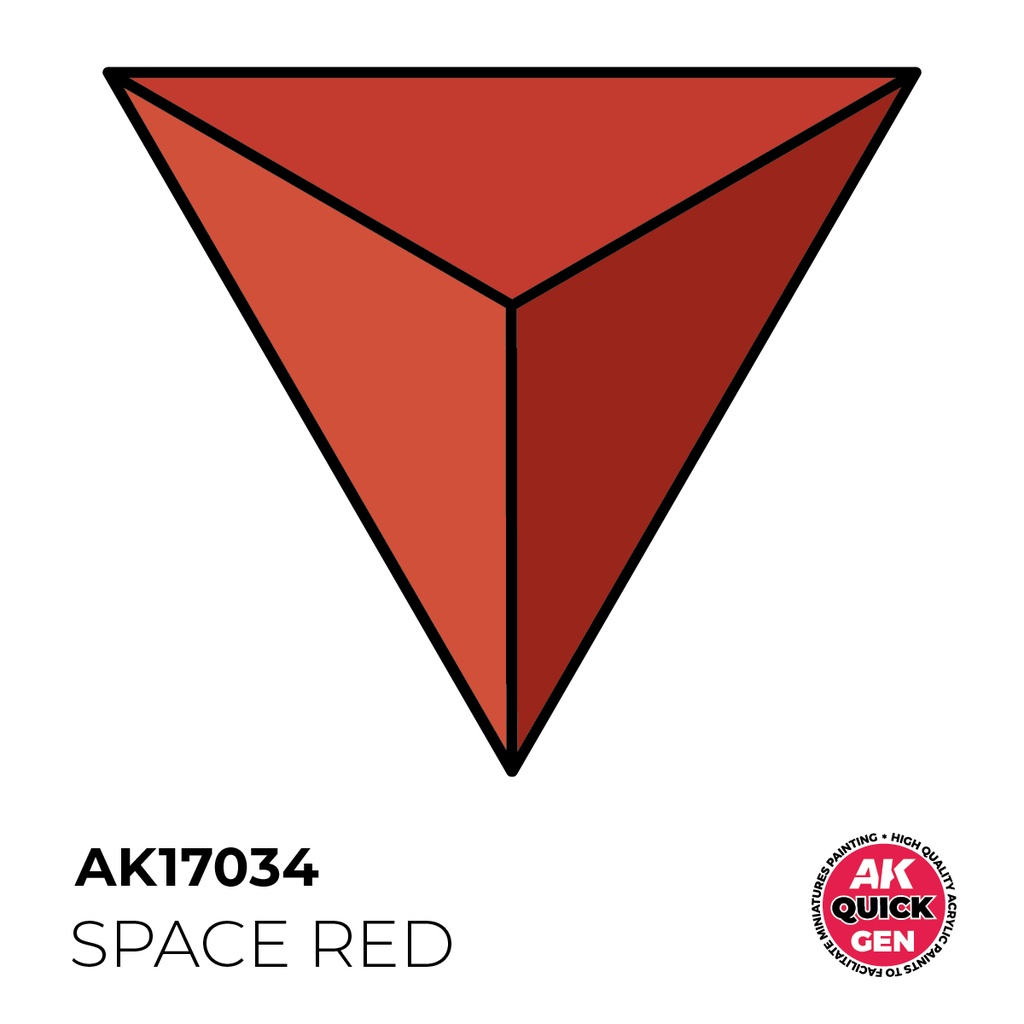 Ak : Space Red (18ml) │ Quick Gen