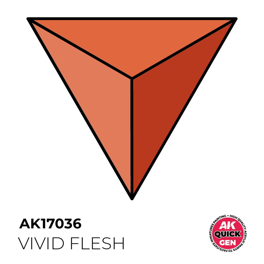 [AK AK17036] Ak : Vivid Flesh (18ml) │ Quick Gen
