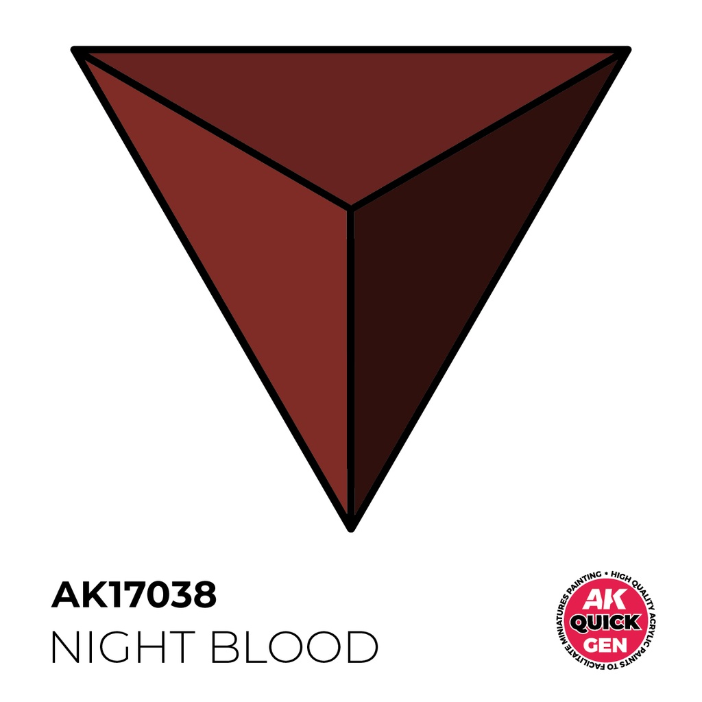 [AK AK17038] Ak : Night Blood (18ml) │ Quick Gen