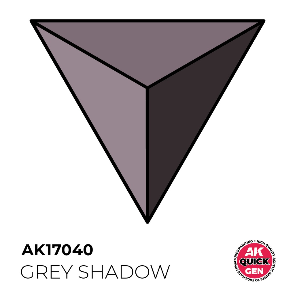 Ak : Grey Shadow (18ml) │ Quick Gen