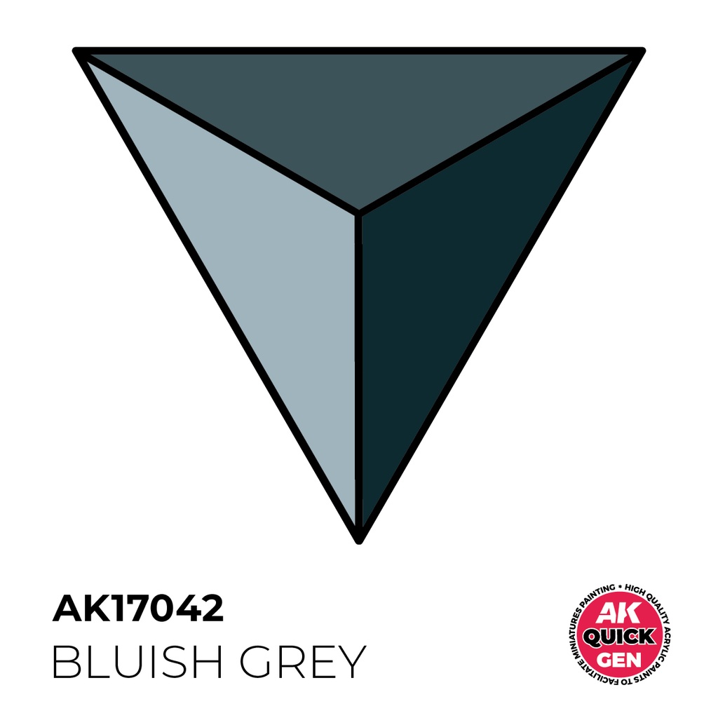 Ak : Bluish Grey (18ml) │ Quick Gen