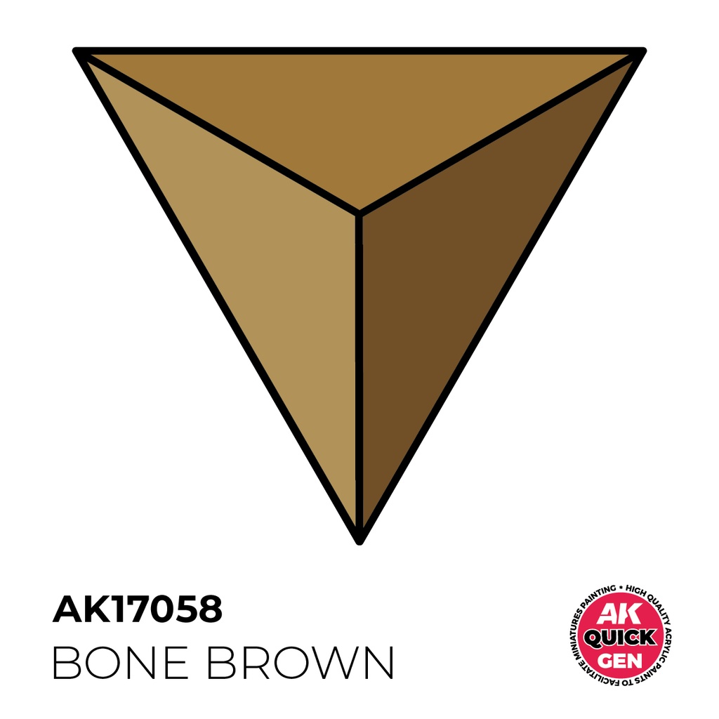 [AK AK17058] Ak : Bone Brown (18ml) │ Quick Gen