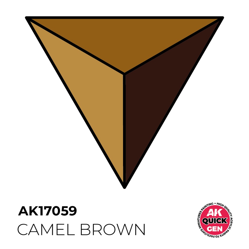 Ak : Camel Brown (18ml) │ Quick Gen