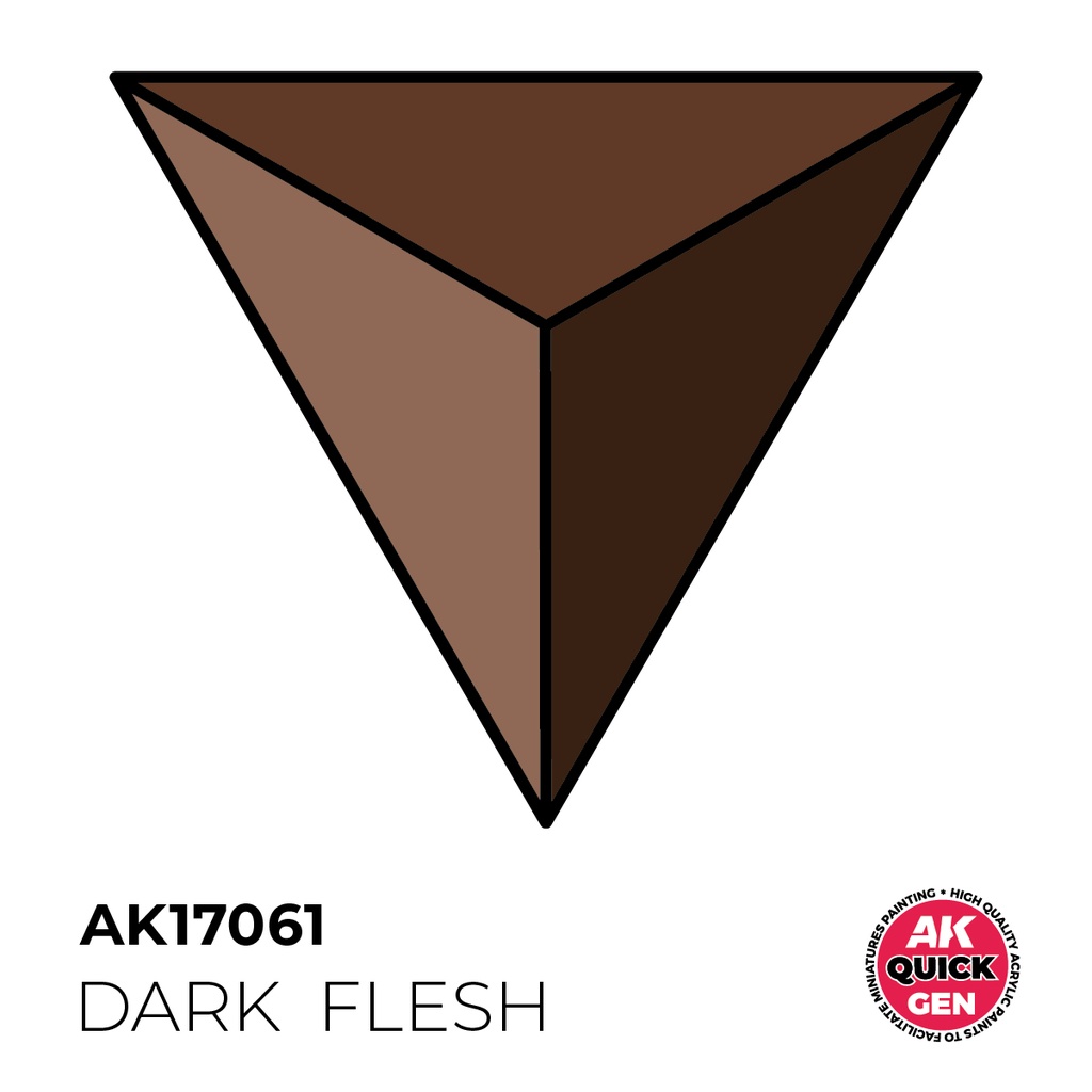 Ak : Dark Flesh (18ml) │ Quick Gen