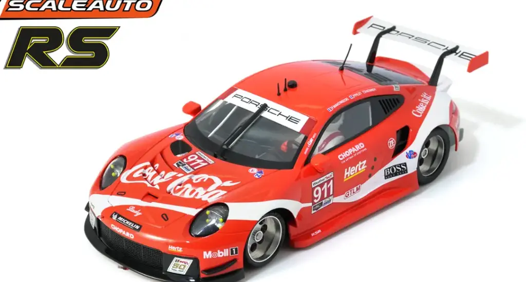 Scaleauto : Porsche 911 (991.2) GT3 IMSA 2019 #911 Coca-Cola - RS SuperSport