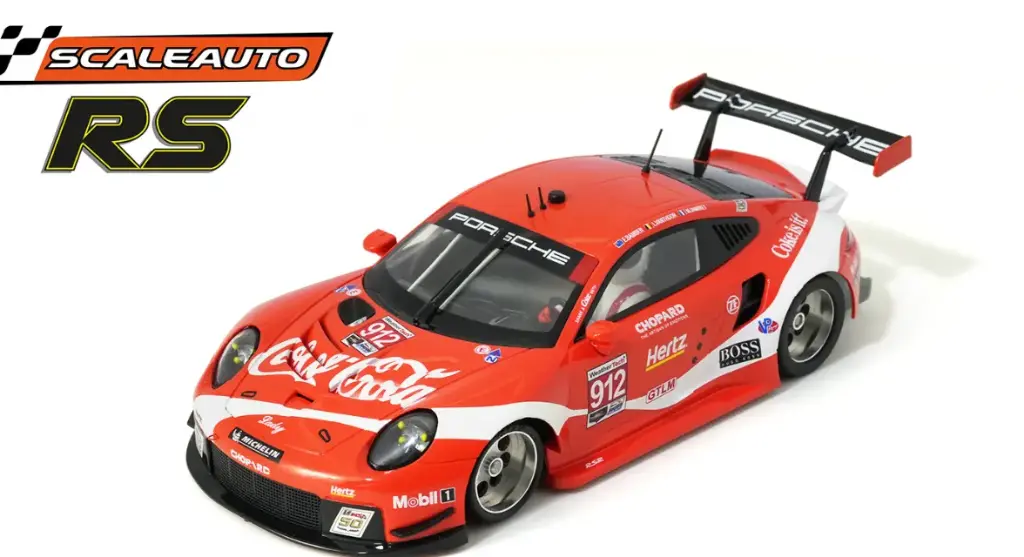 Scaleauto : Porsche 911 (991.2) GT3 IMSA 2019 #911 Coca-Cola - RS SuperSport