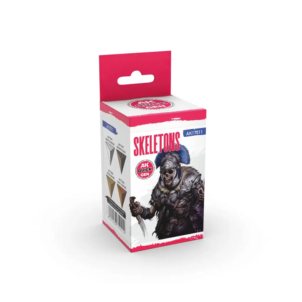 Ak : Set de peinture "Skeletons" │ Quick Gen
