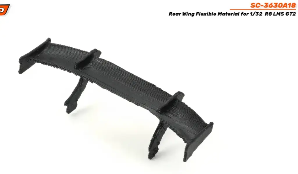 [SCT SC-3630A18] Scaleauto : Rear Wing Flexible Material for 1/32 R8 LMS GT2