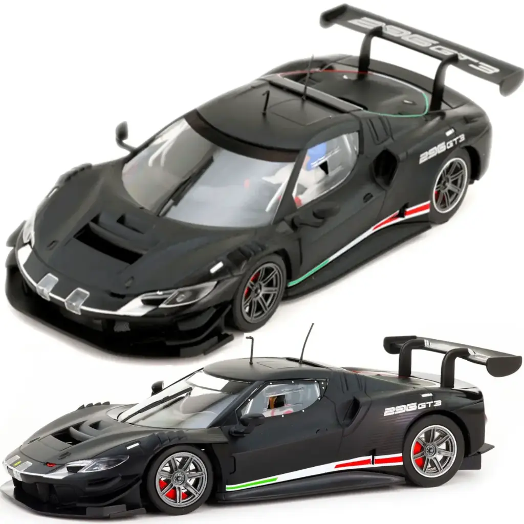 Avant Slot : Ferrari 296 GT3 Présentation Noir
