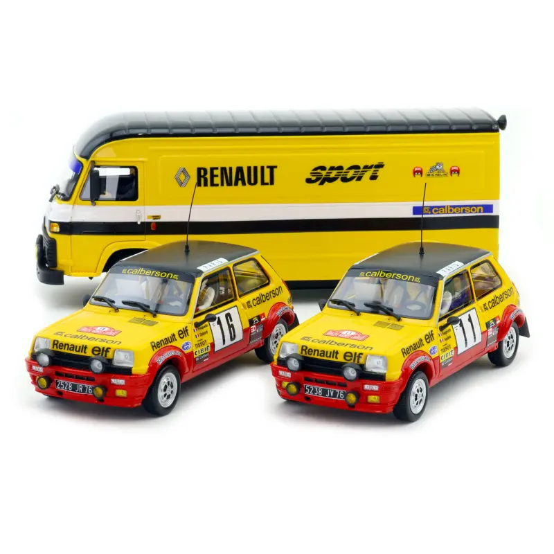 Avant Slot : Renault Saviem - Renault 5 Alpine Monté carlo 1979 Ragnotti - Frequelin 