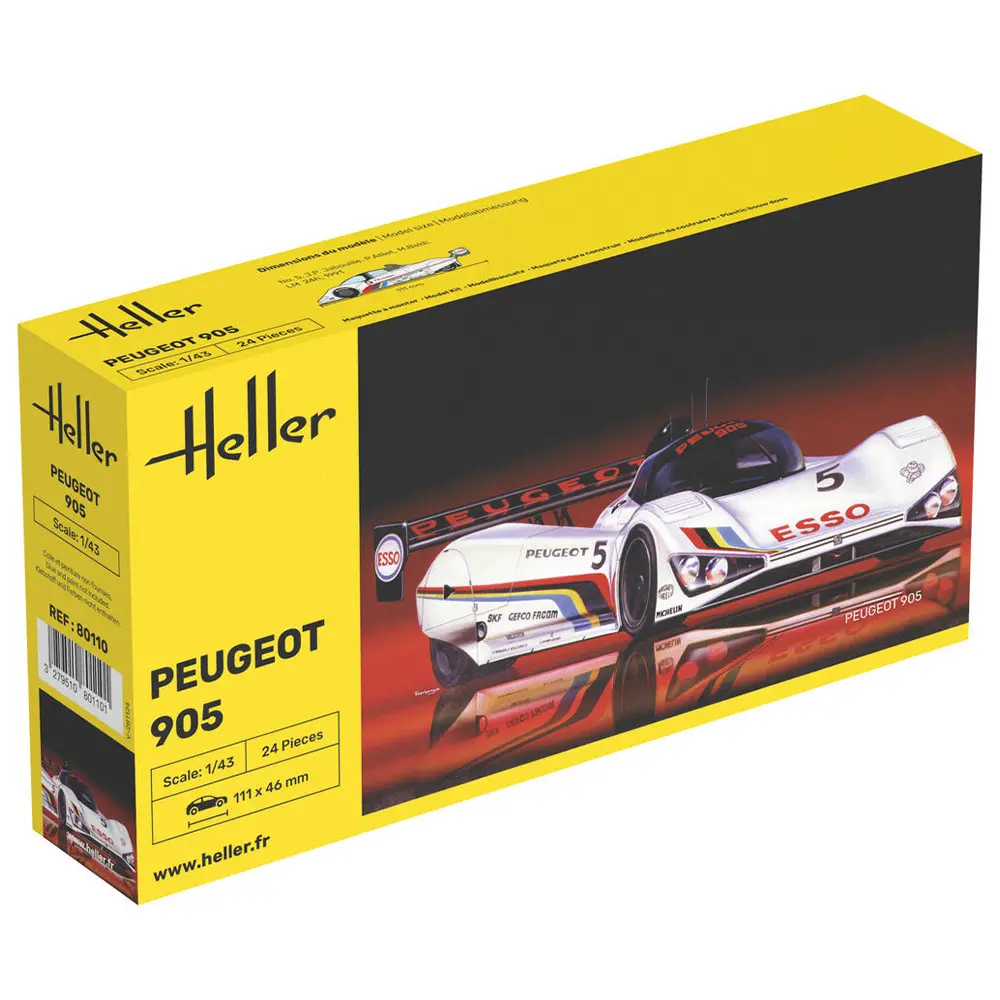 Heller : Peugeot 905 Le Mans 