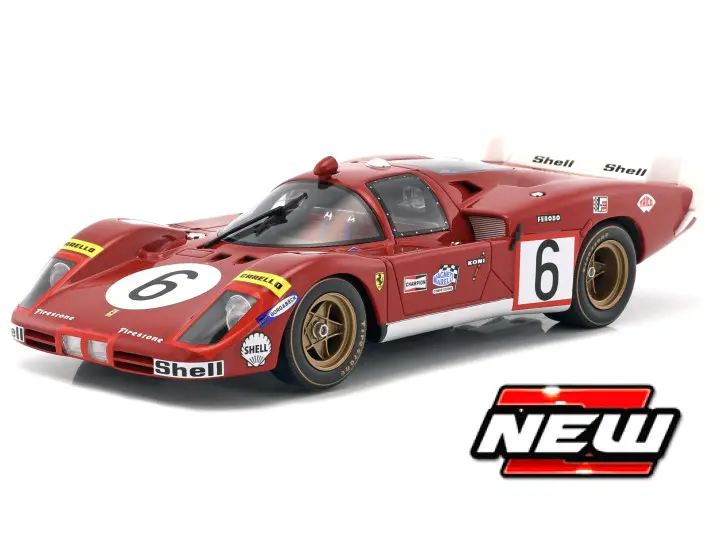 Werk83 : Ferrari 512S LONG TAIL #6 VACCARELLA/GIUNTI 24H LE MANS 1970