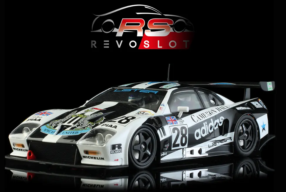 Revoslot : Lister Storm GTS n°28 24h Le Mans 1996 GT1 Class Lees -Needell- Reid GT1 