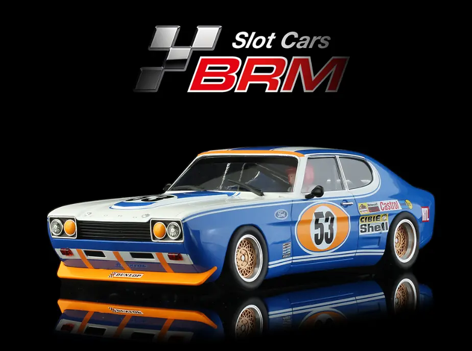 BRM : Ford Capri RS2600 Team Ford Deutschland Shell n°53 24H. LeMans 1972 Mass - Stuck