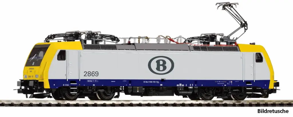 [PIK 21763] Piko : Locomotive électrique 2870 SNCB-NMBS AC Sound