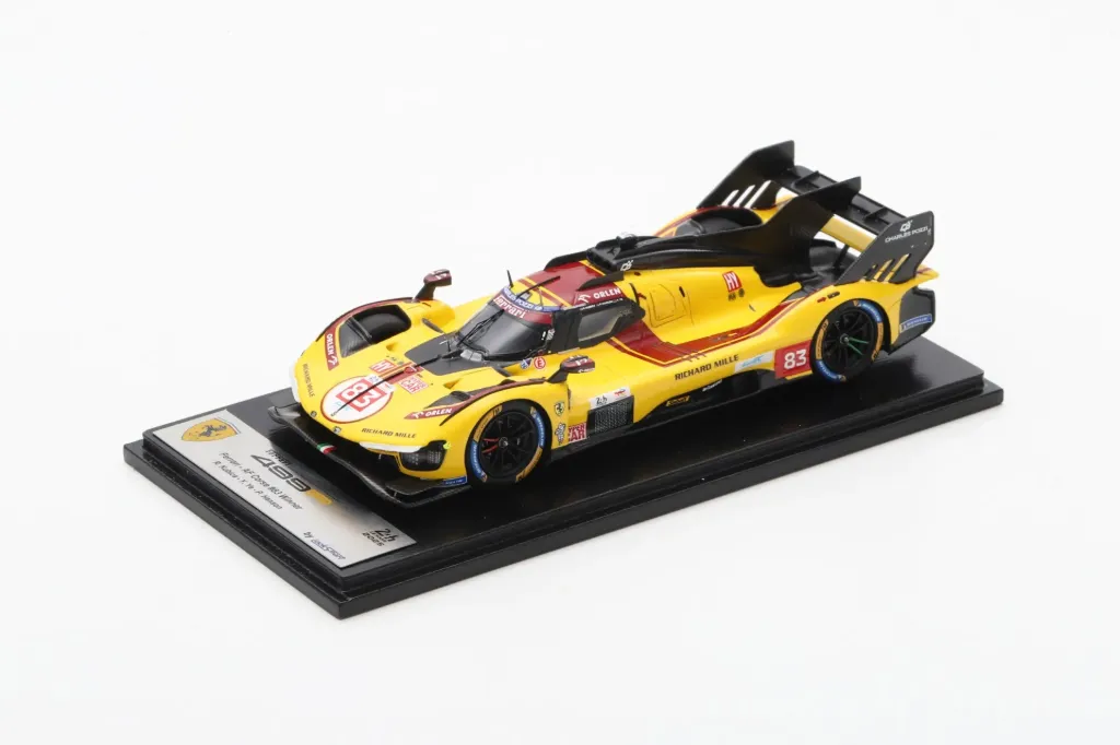 Looksmart : Ferrari 499P No.83 AF CORSE ITA Le Mans 24H 2025 Winner R. Kubica Y. Ye P. Hanson [1/43]