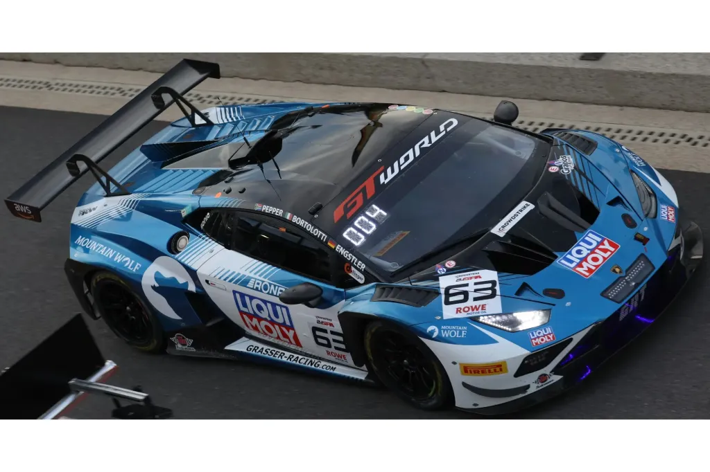 Spark : Lamborghini Huracán GT3 EVO2 n°63 Winner 24h Spa 2025 – Bortolotti / Pepper / Engstler 1/43