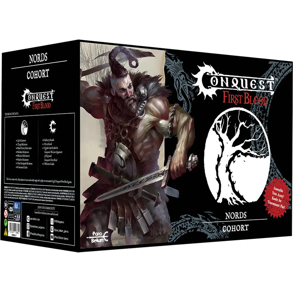 [PBG PBW6117] Nords : Cohort - Starter Set │ Conquest First Blood