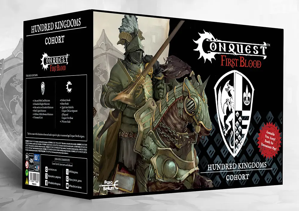 [PBG PBW6115] Hundred Kingdoms : Cohort - Starter Set │ Conquest First Blood