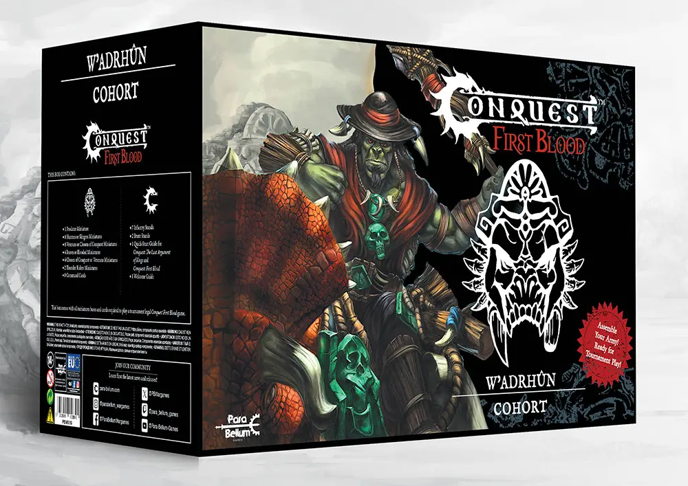 [PBG PBW6119] W'Adrhun : Cohort - Starter Set │ Conquest First Blood