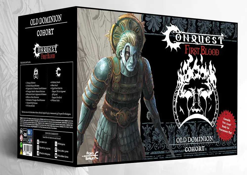 [PBG PBW6120] Old Dominion : Cohort - Starter Set │ Conquest First Blood