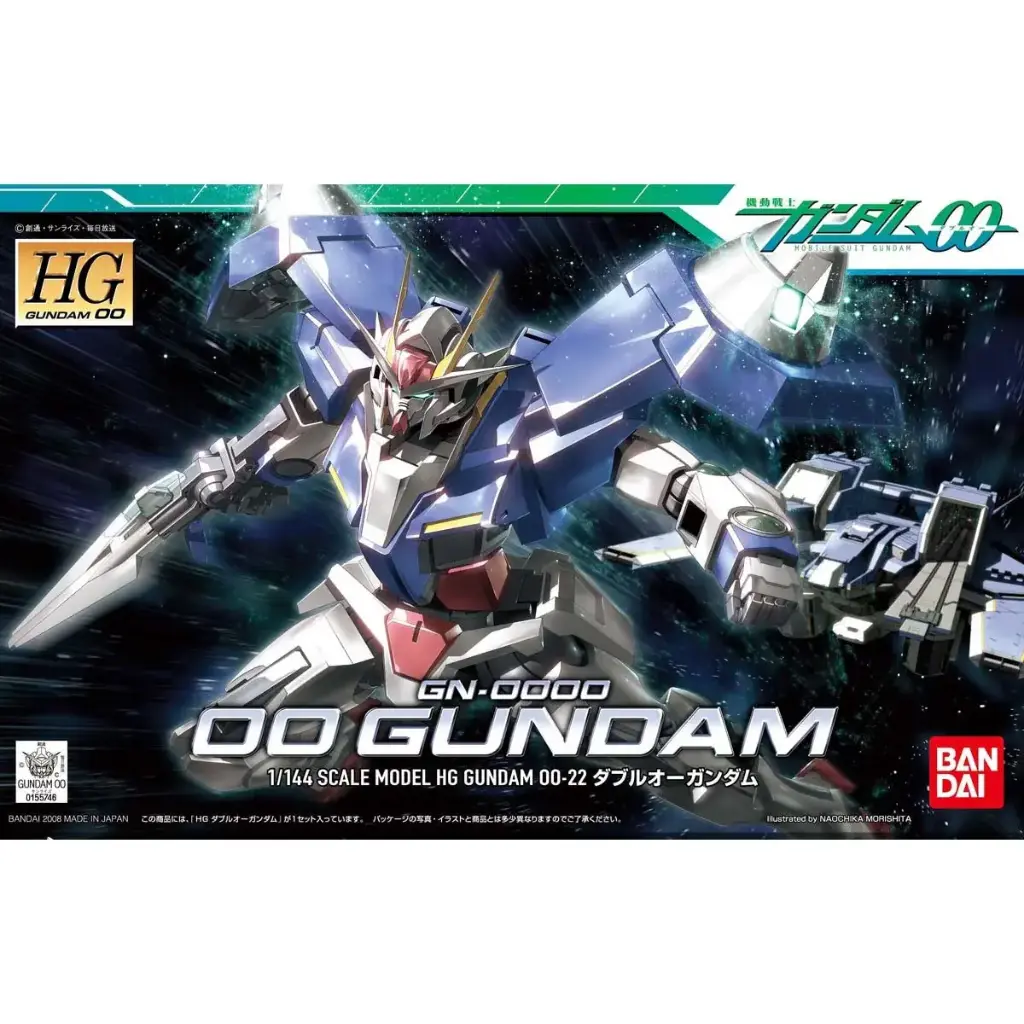 Bandai : 00 Gundam 00-22 • GN-0000 [HG][1/144]