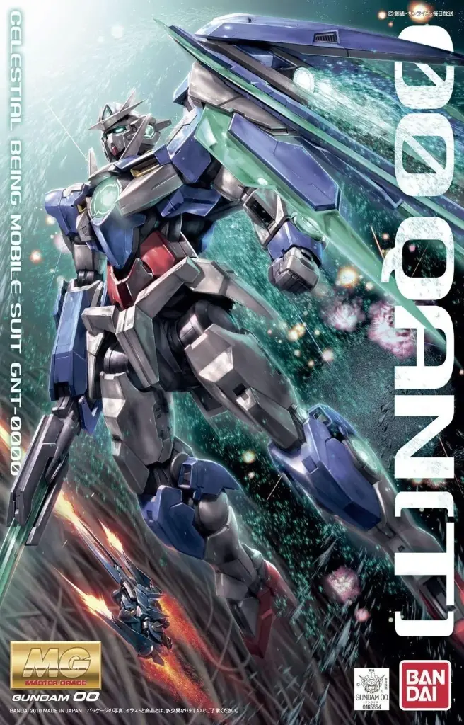 Bandai : 00 Gundam Quant(T) • Celestial Being Mobile Suit GNT-0000 [MG][1/100]