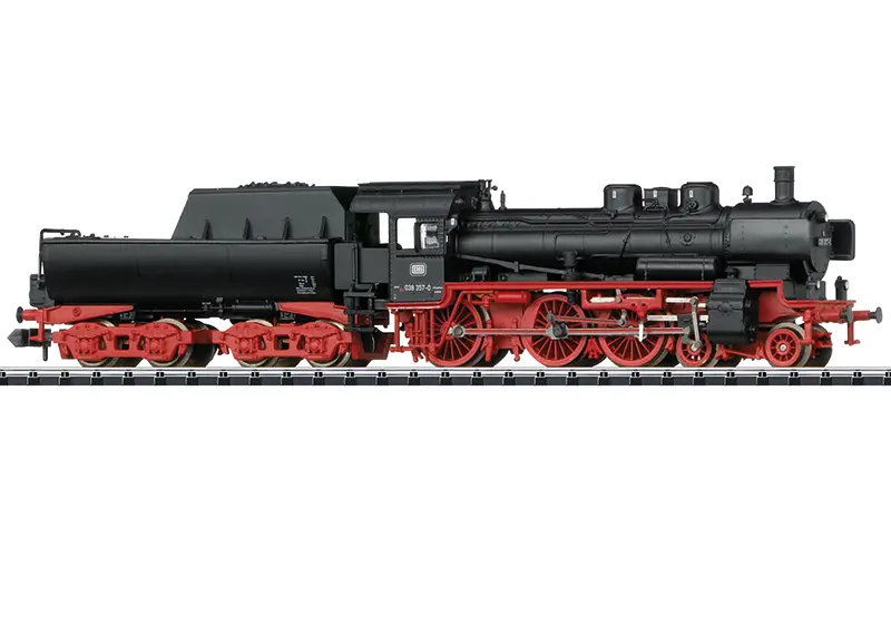 Minitrix : Locomotive à Vapeur (#BR 038) de la DB │ DC Digital Sons Époque IV N - 1/160 (Réf : 16388)