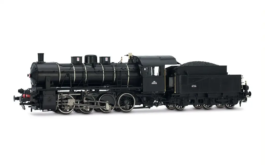 Jouef : Locomotive à Vapeur (#2-040-D-65) de la SNCF Nord dépôt de Calais │ DC Digital Sons Époque III HO - 1/87 (Réf : HJ2417S)