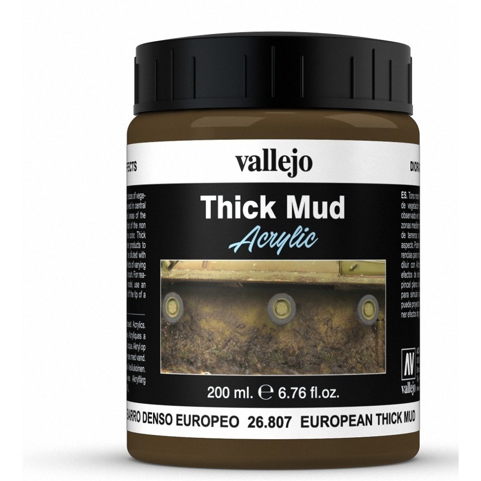 [VAL 26.807] Vallejo European Thick Mud Weathering Effects 200ml