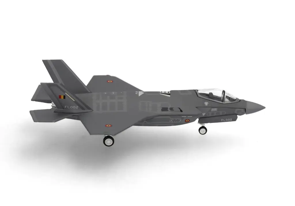 Herpa : Lockheed Martin F-35A Belgian L. II 312th Sqd. Luke AB (B) "FL002" [1/200]