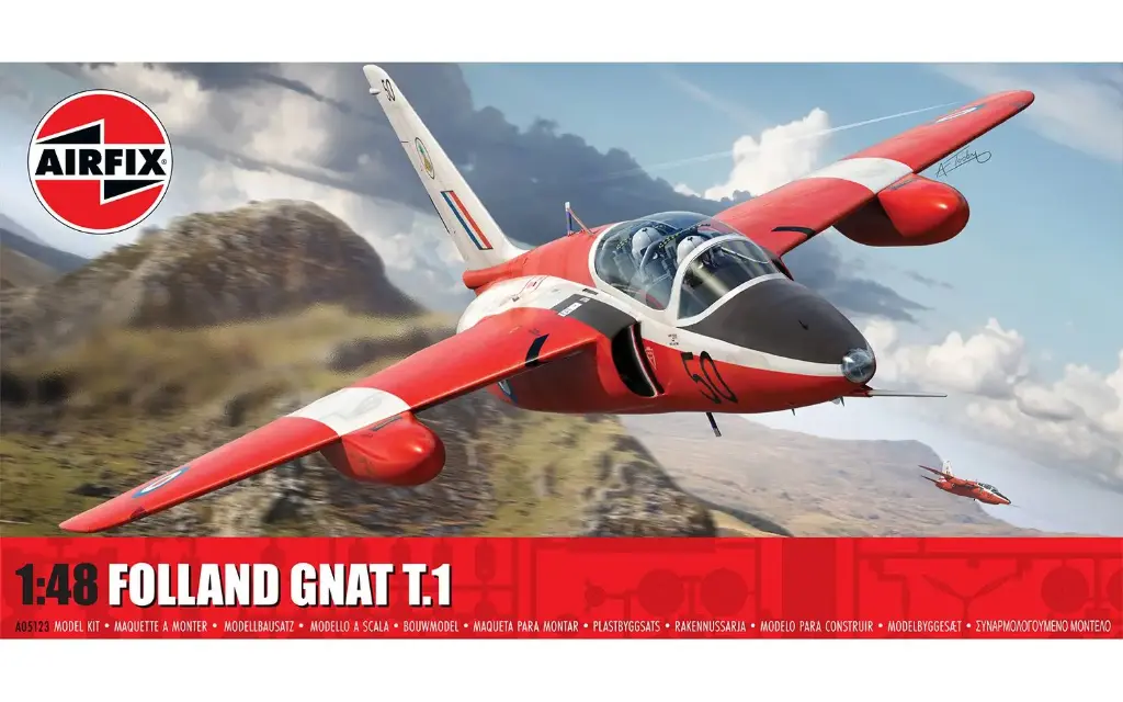 Airfix : Folland Gnat T.1