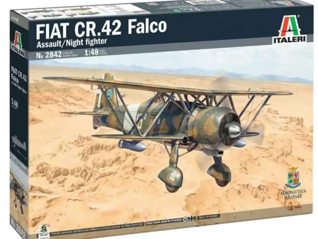Italeri : Fiat CR.42 Falco Assault / Night Fighter