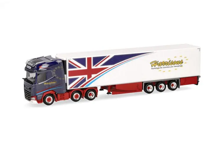 Herpa : DAF XG semi frigo Harrisons