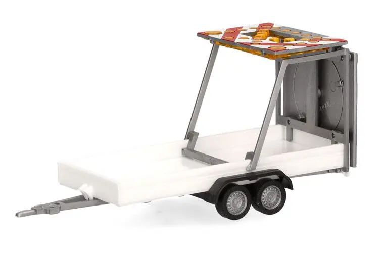 Herpa : Remorque avec signalisation 